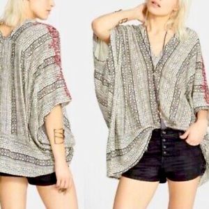Free People Embroided Tunic